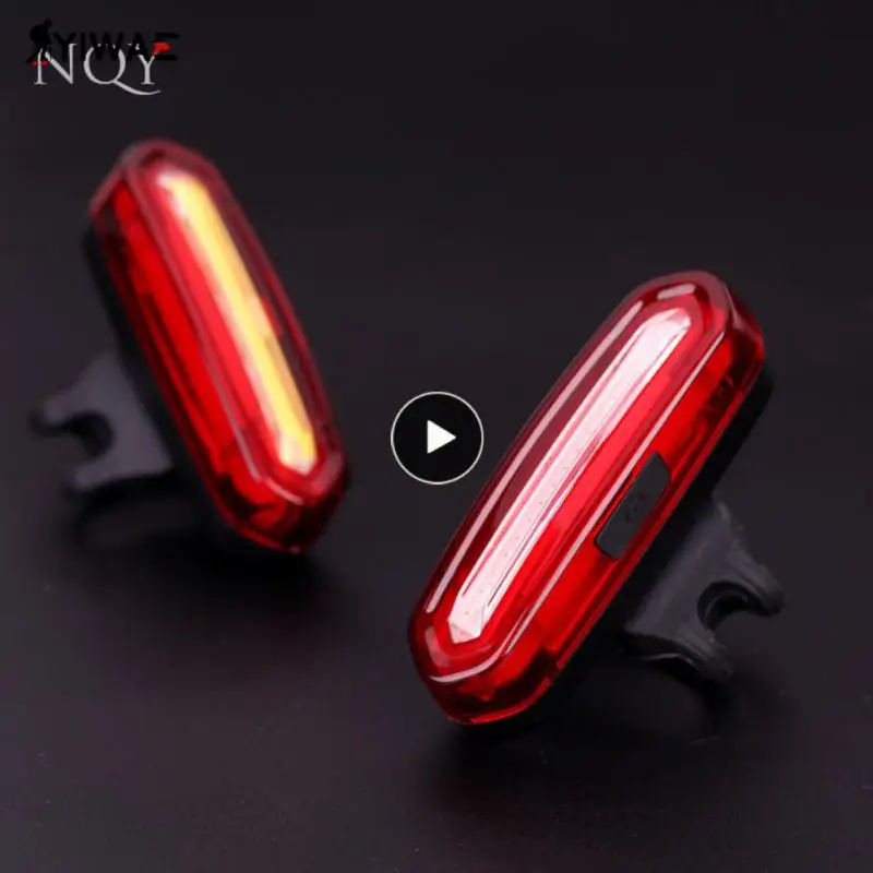 

Waterproof Warning Light Light Weight Small Safety Lamp 800mah Bicycle Equipment Bike Front Light Set With Gel Belt Pc Abs