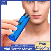 mini electric shaver for men portable electric razor beard usb charging mens shavers face body razor electric razor for men