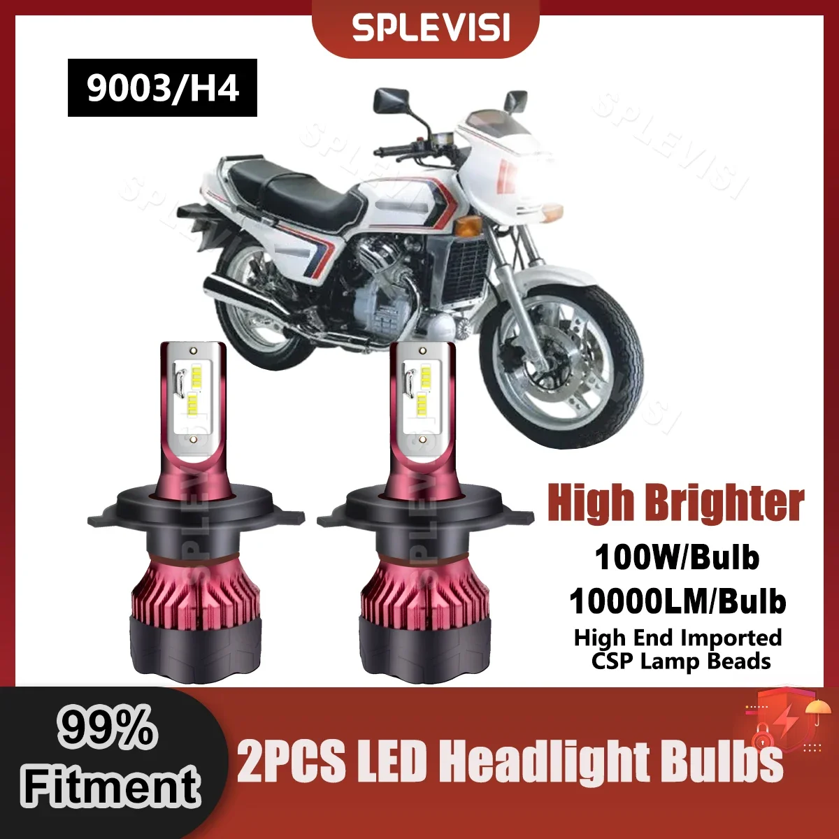 Подключи и работай искусственная фара улучшенный чип CSP для Honda 1983 CX650T