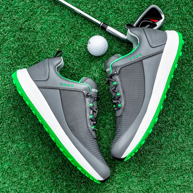 Men's High-quality Golf Shoes, Spikeless Golf Training Shoes, Professional Outdoor Fitness Shoes, Men's Golf Shoes Size 39-48