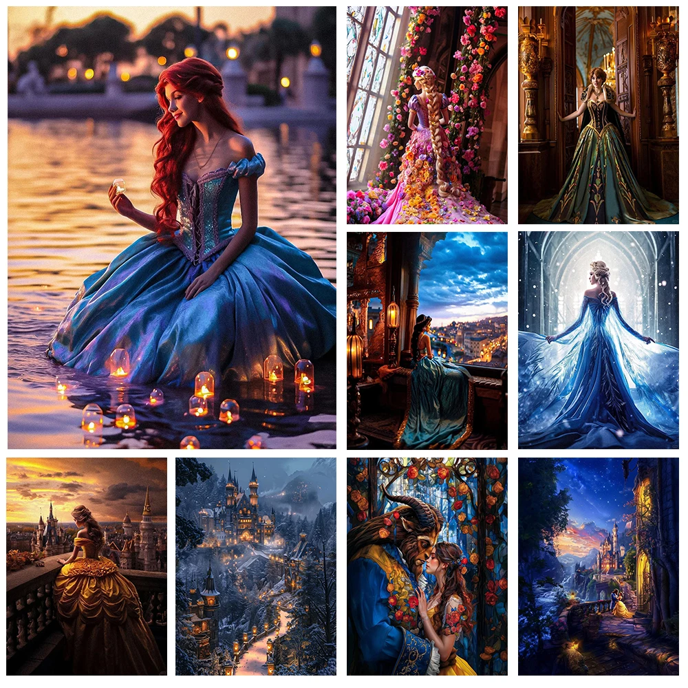 Набор для алмазной вышивки Принцесса Диснея