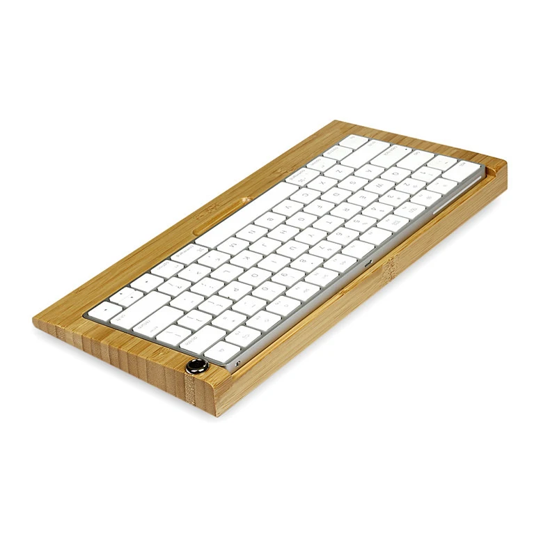 Holz Laptop Tastatur Tray Stand Halter für Neue Apple Bluetooth Magie Tastatur 2