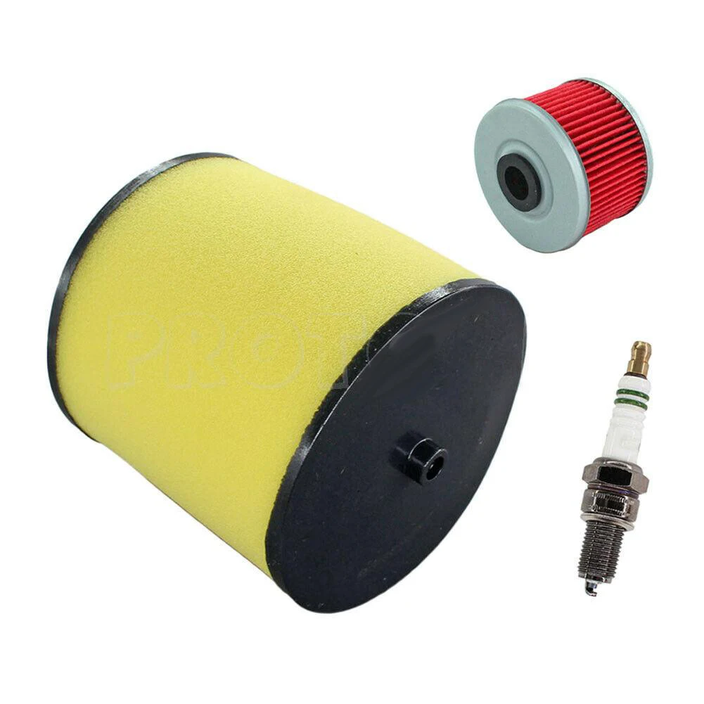 

Air Service Kit For Honda Recon 250 TRX250TM TRX250X Oil Filter Spark Plug Recon 250 2x4 ES (TRX250TE) 2017 TRX250X Sportrax 12