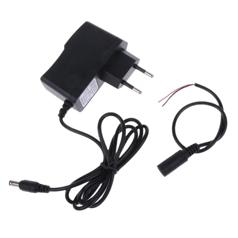 Адаптер питания AC100-240 В до 5 5x2 мм 1 с устройством устранения батареек AAA