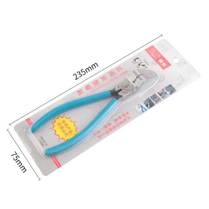 

Diagonal Pliers Flush Cutter for Plastics Cutter Puller Fastener Rivets Remover Side Cutting Plastic Clip Removal