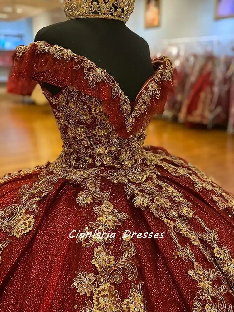 vestido de quinceañera rojo y dorado – Compra vestido de quinceañera rojo y dorado con envío gratis AliExpress version