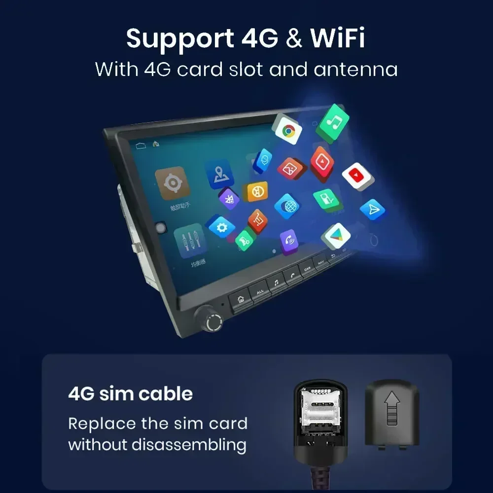 Фото Радио CHSTEK Odtwarzacz Wideo Samochodow Carplay для Porsche 911 997 Boxster Cayman 987 Мультимедийный плеер Qualcomm 4G Навигация №5