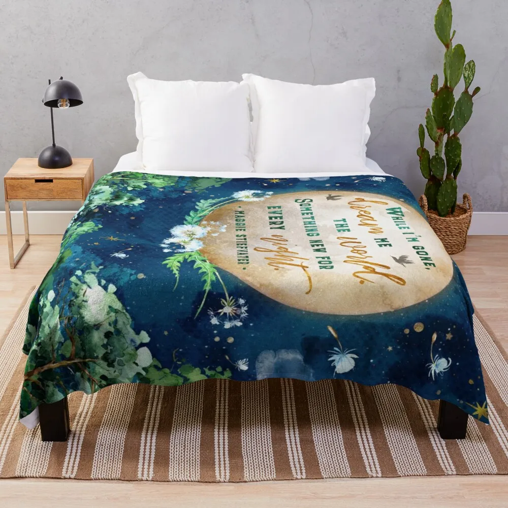 

Dream me the world Throw Blanket blanket luxury brand