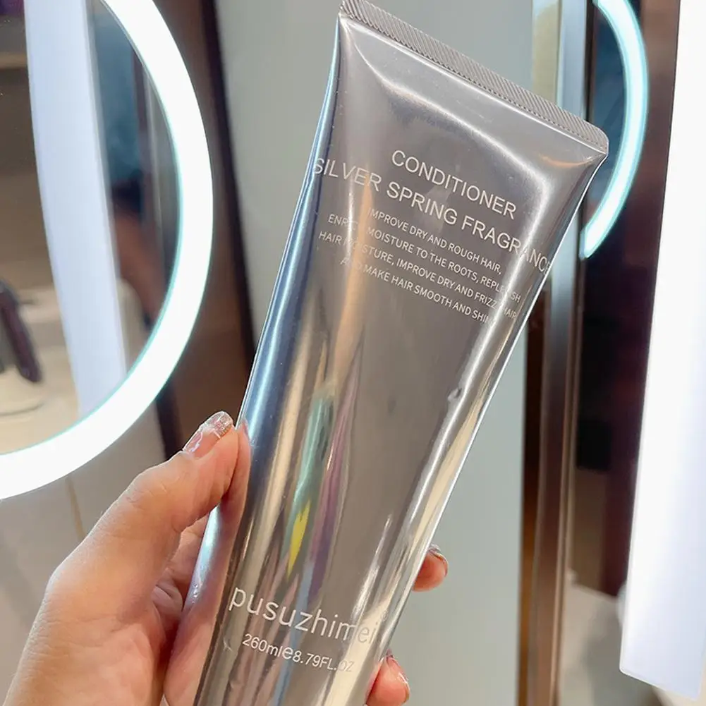 260 мл серебристый водный пружинный кондиционер питательная водная краска для