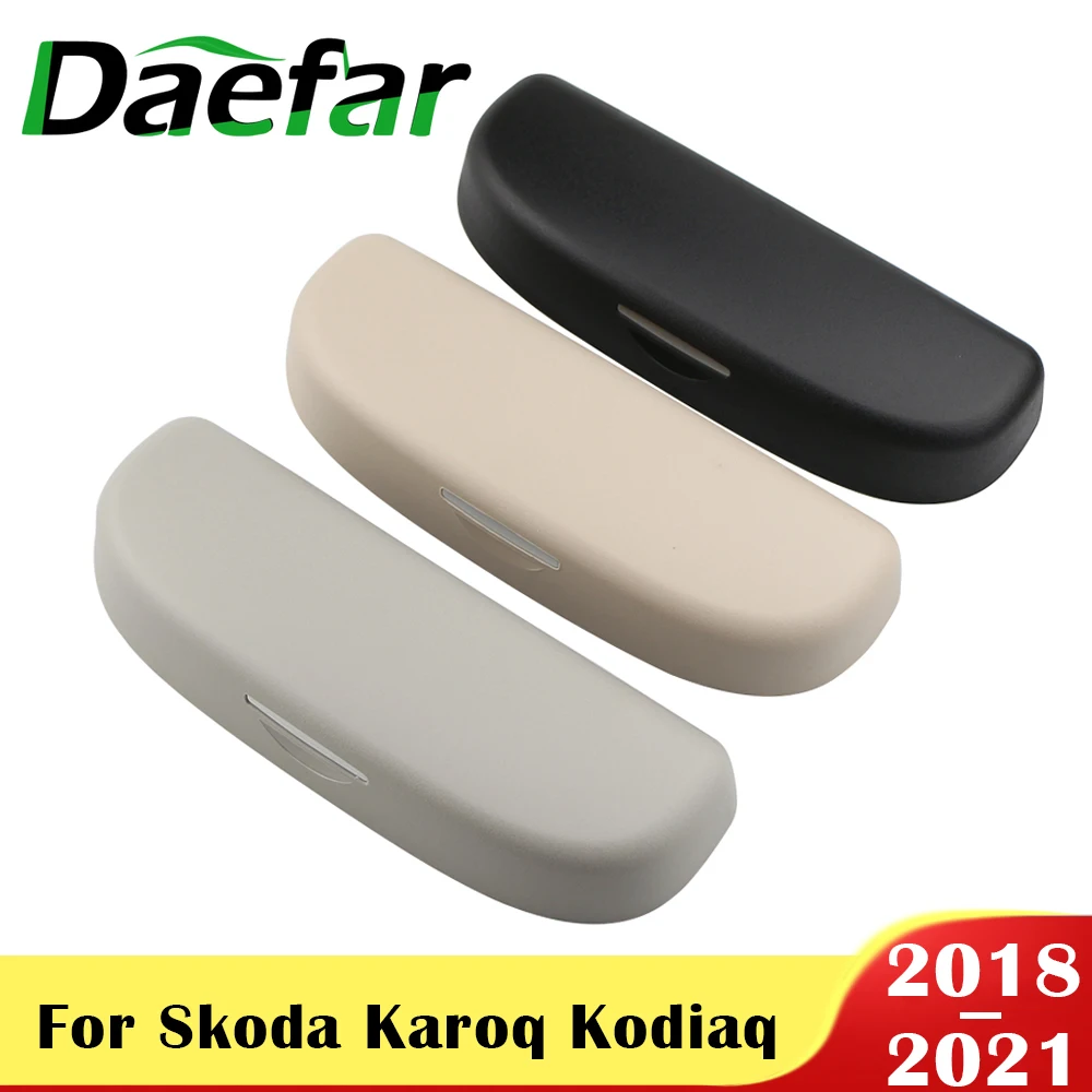 

Футляр для солнцезащитных очков для Skoda Karoq Kodiaq 2018 2019 2020 2021