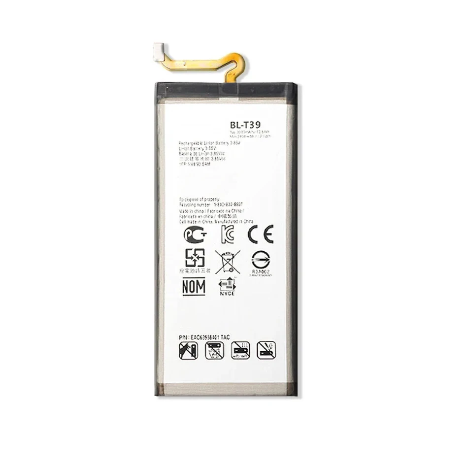 Фото Высококачественный аккумулятор BL-T39 для LG G7 G7 + G7ThinQ LM G710 ThinQ Q7 + LMQ610 BL T39 батареи + бесплатный инструмент №3
