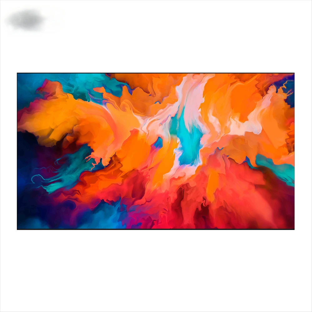 Новый Alr CBSP PET Crystal Мягкий экран проектора 100-дюймовый настенный проекционный с