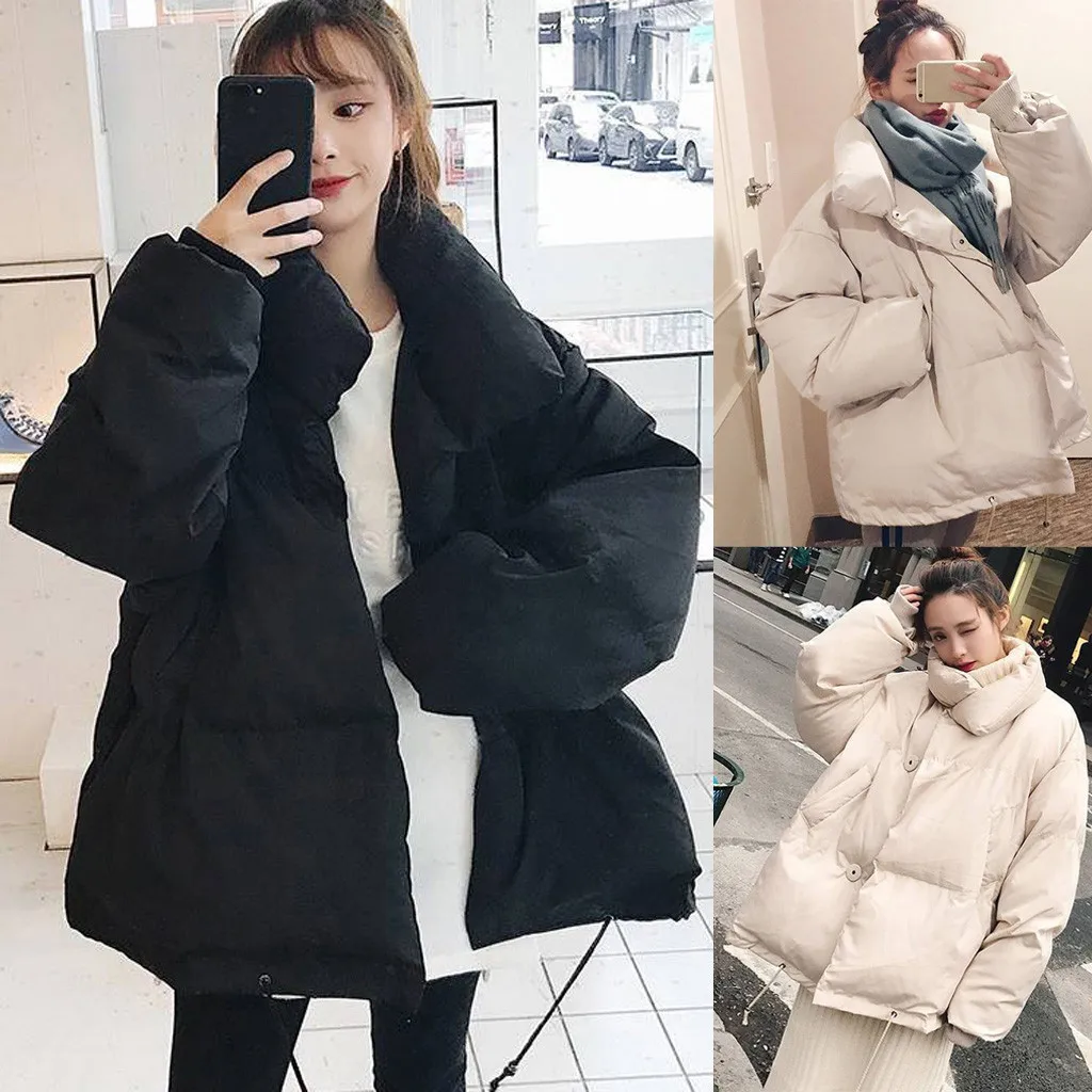 

Укороченная куртка 93811, модная зимняя однотонная женская повседневная куртка с длинным рукавом, хлопковая одежда, пальто, топы 93811, укороченная куртка