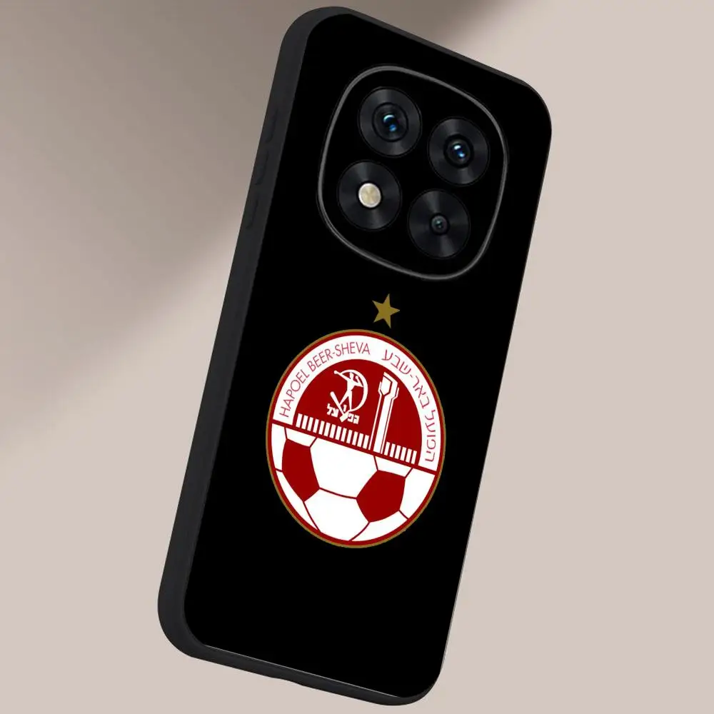 Чехол для телефона с узором клуба «Хапоэль» (Хайфа) для Redmi Note 17 15 14 13 12 11 Pro Plus S 5G, мягкий черный чехол. (art.: 3920dd2224abb) - 3920dd2224abb