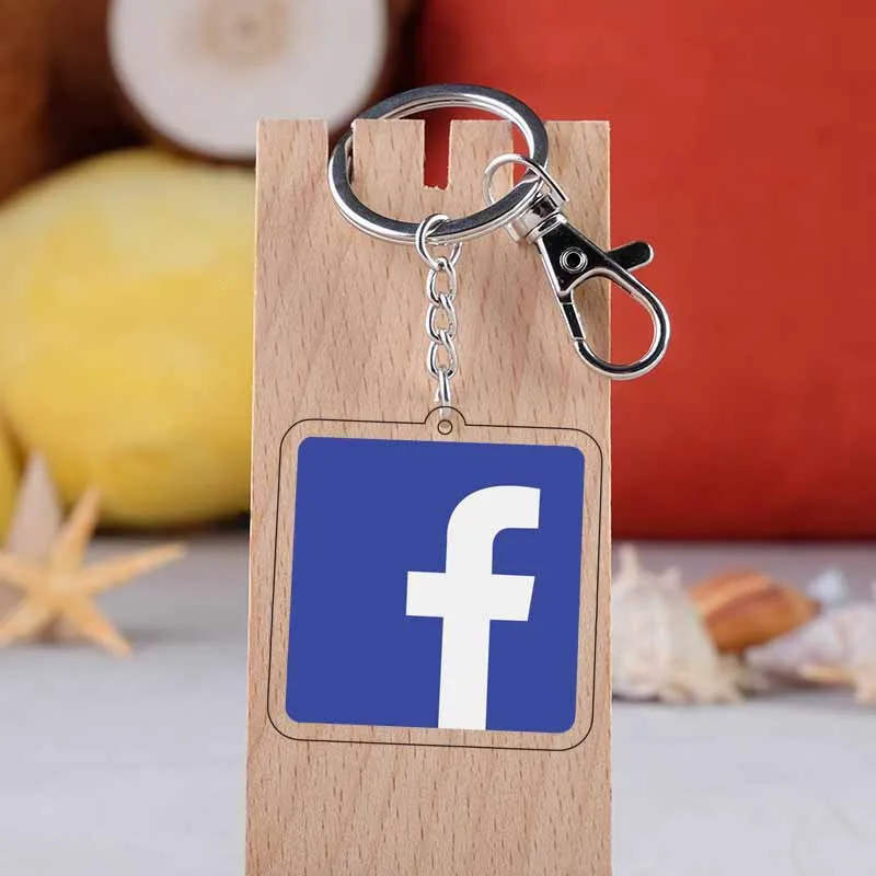 Программируемый брелок для ключей креативное программное обеспечение логотип