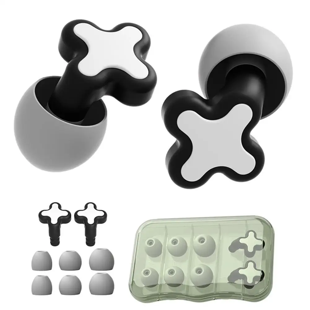 

Sleeping Ear Plugs Noise Reduction Waterproof Earplug Professional Soundproof Students Sound Insulation Ear Plugs for Sleep Swim
