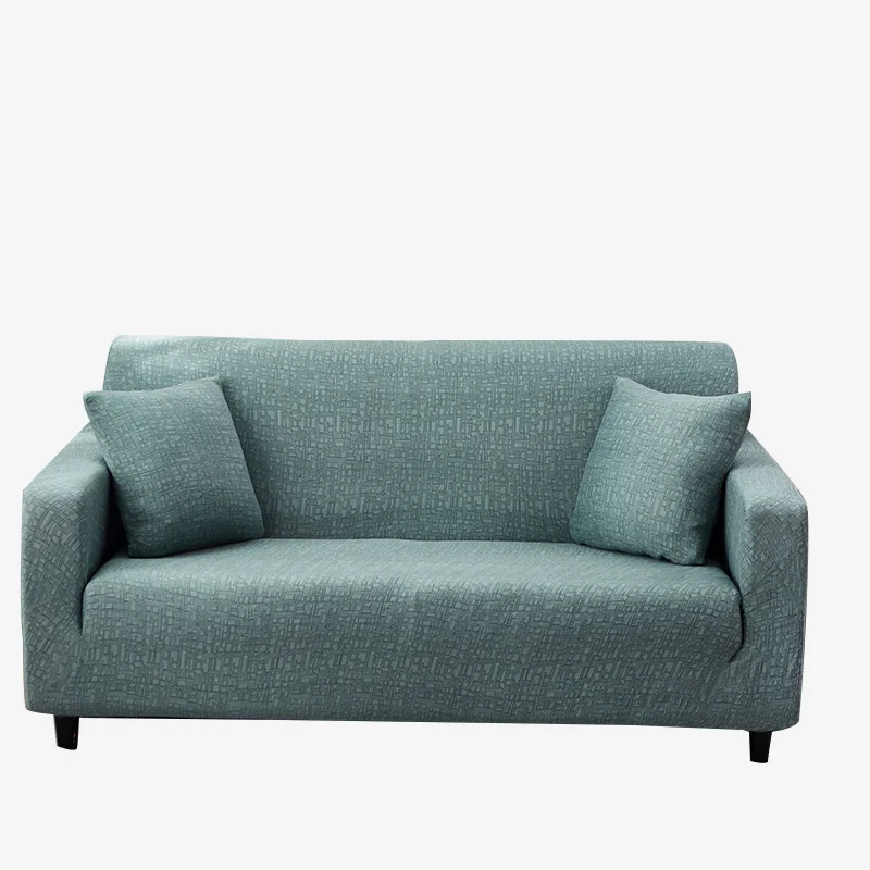 

Растягивающийся чехол для дивана, однотонный эластичный чехол для 1-4 места, легко сидит