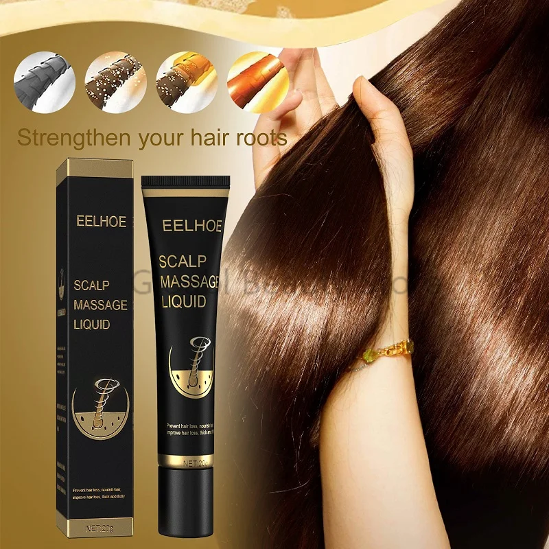 

Hair Growth Oil Ginger Extract Growing Serum Prevent Hair Loss Care Scalp Massage Roller Treatment Thickener Essence 20gmakeup