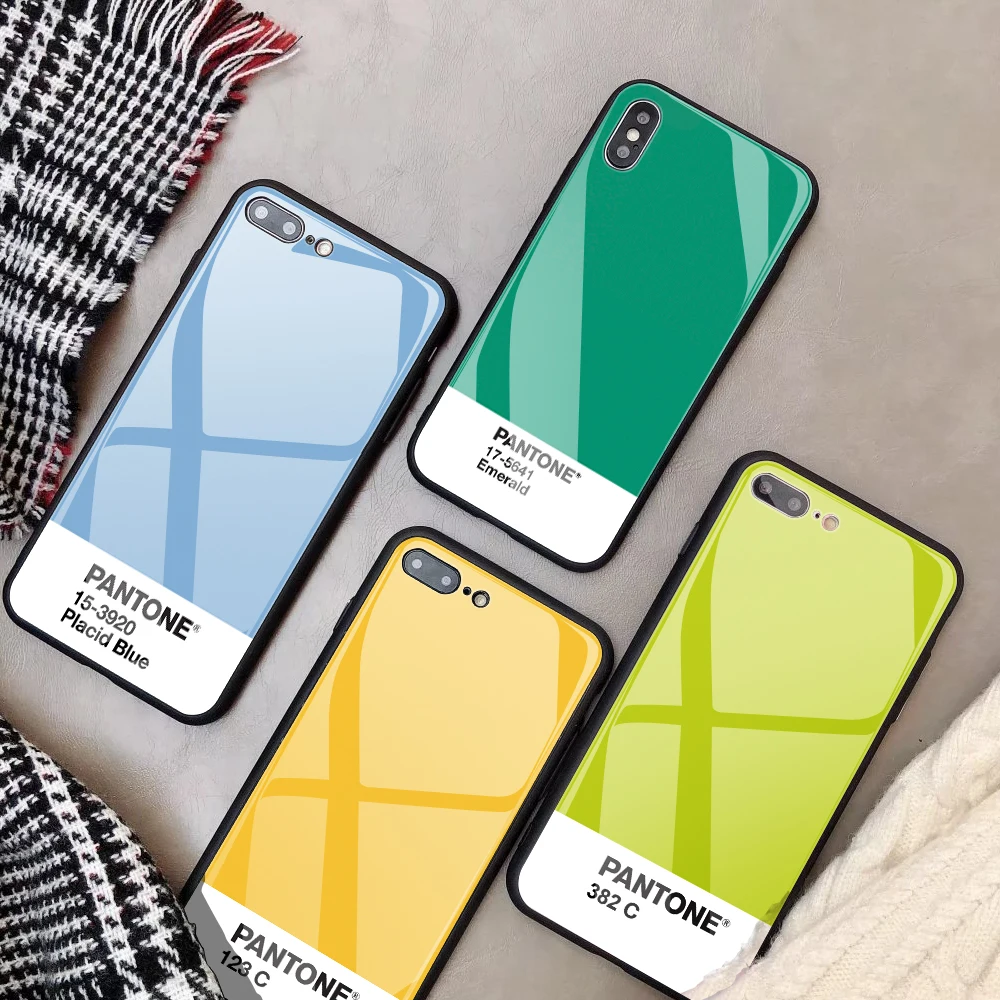 

Custom Tempered Glass Phone Case For iPhone 13 12 mini 11 pro xs max X XR 5 6 7 8 S plus