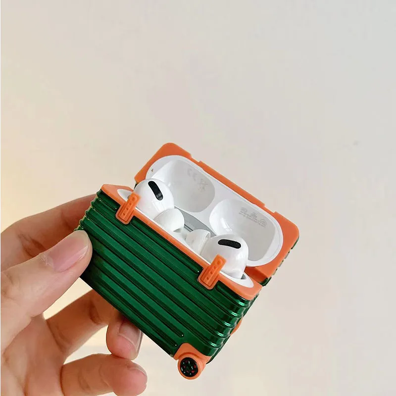 

Airpods Anti-Fall Headphone Case Creative And Interesting Fashion Suitcase For Airpods1/2/3/Pro