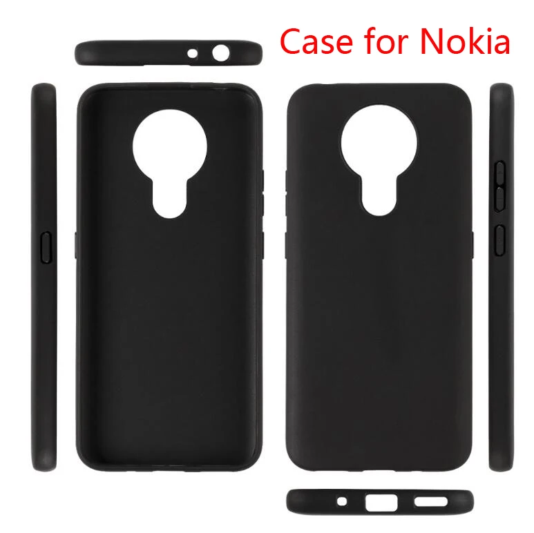 Ricestate черный матовый чехол для телефона Nokia 3 4 1 5 6 7 Plus 8x5x6 2 Силиконовые мягкие