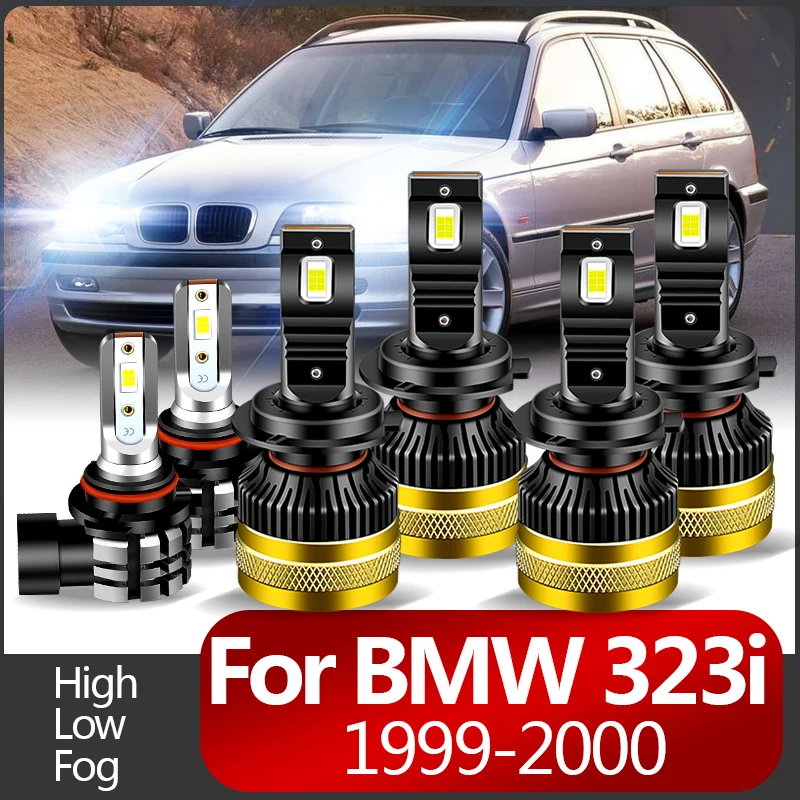 2 шт. автомобильные лампы 12 В 1999 лм для BMW 323i 2000-6000