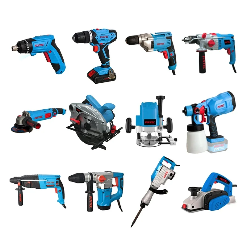 Электрический выключатель FIXTEC 30 мм шестигранный 1700 Вт тяжелая отбойная дрель