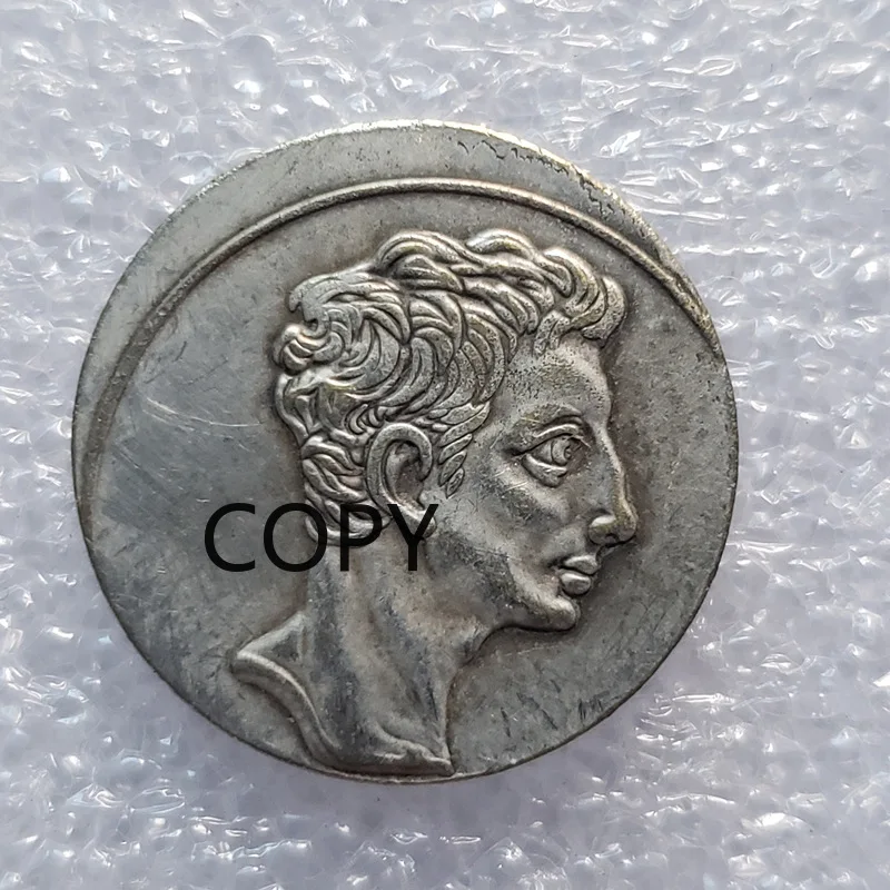 

Ancient Roman Coins Copper-plated Silver Imitation Commemorative Coins Collectible Replica Coins