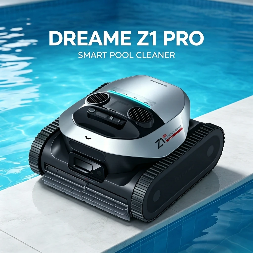 Фото Робот-пылесос Dreame Z1PRO I-Powered: мощный, легкий, беспроводной, с аккумулятором, скорость всасывания 30 м/ч, технология LiFi Remote Sense №3