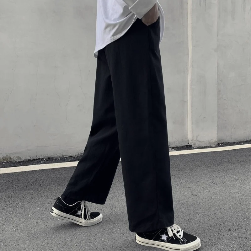 Бриджи женские хлопковые брюки-Капри с завышенной талией и широкими штанинами