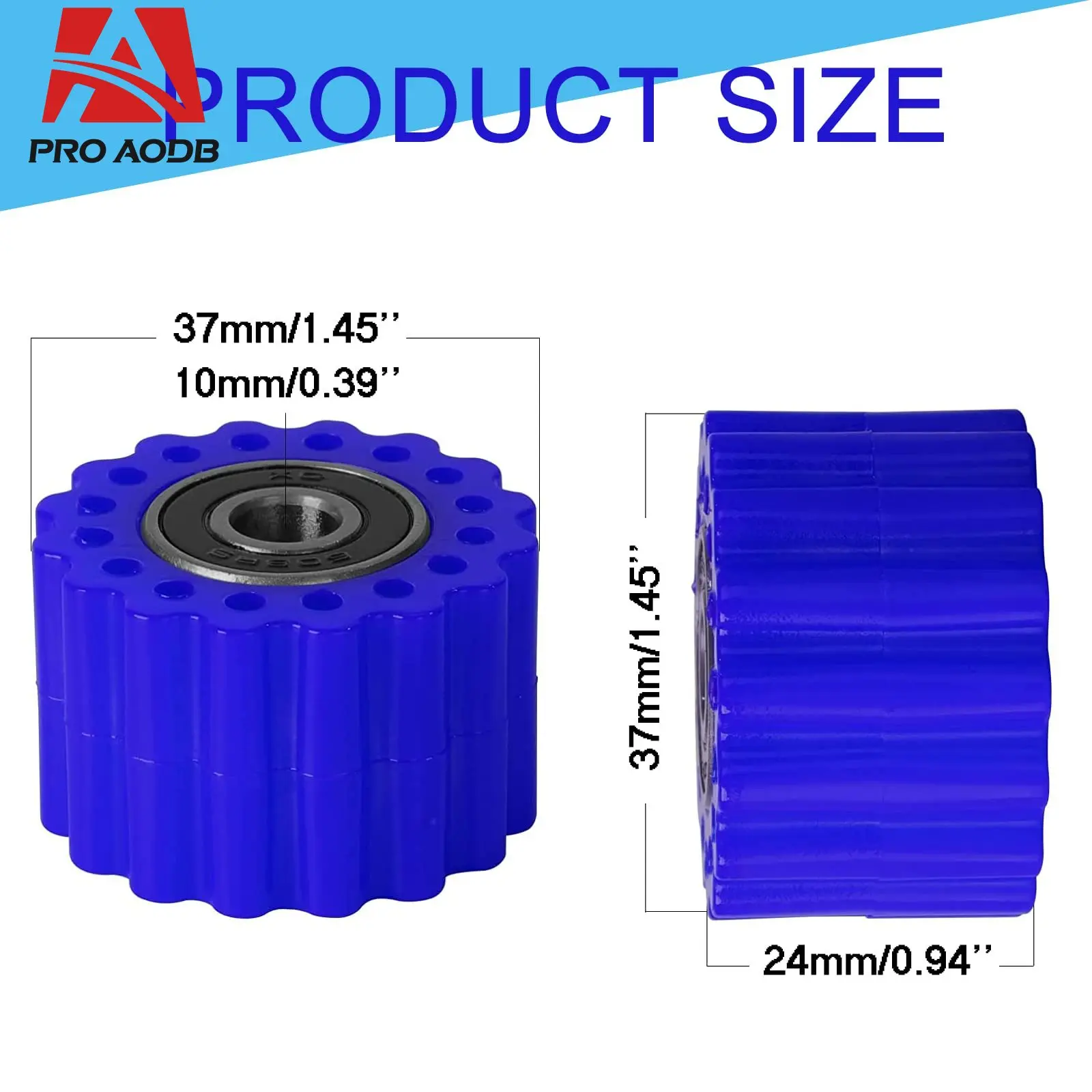 R9CC 8/10 мм приводная цепь роликовый шкив колесо слайдер натяжитель направляющая