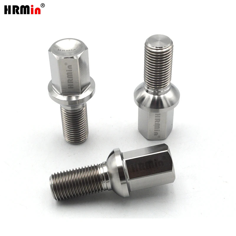 HRMin Высокое качество 20 шт. M14 * 1 5 мм 28/35 длиной Gr.5 титановое шаровое сиденье длинная