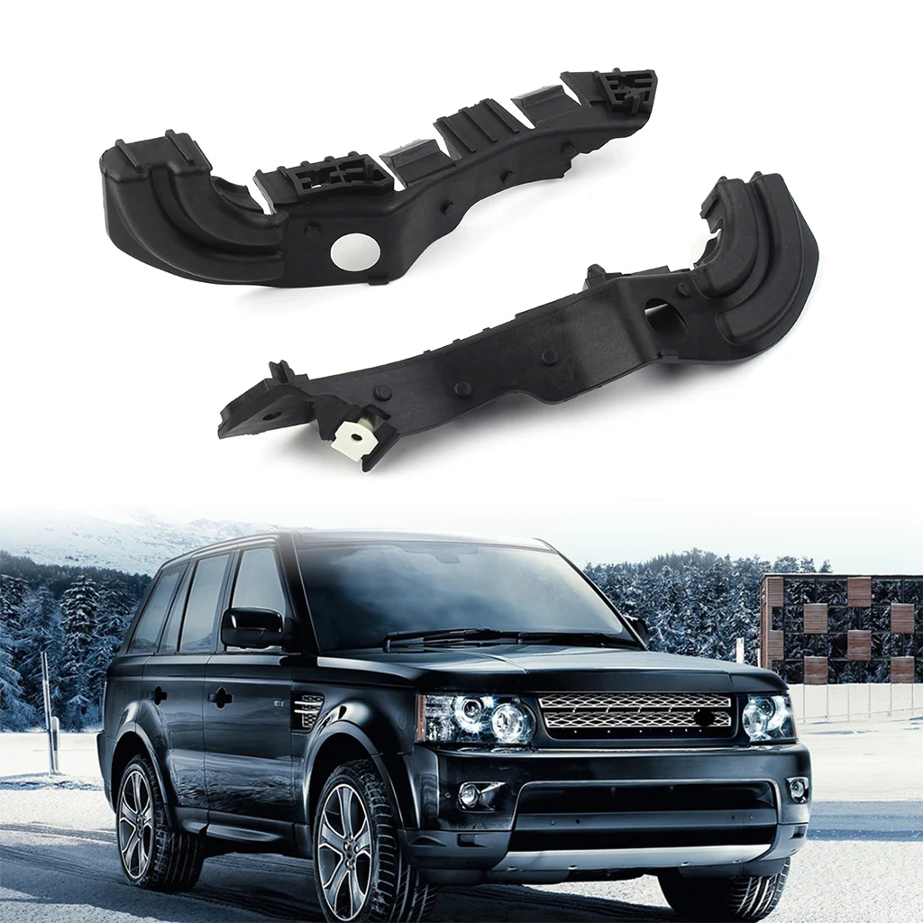 

2 Pcs Black Car Front Bumper Support Bracket LR015103 for Land Rover Range Rover Sport 2010 2011 2012 2013