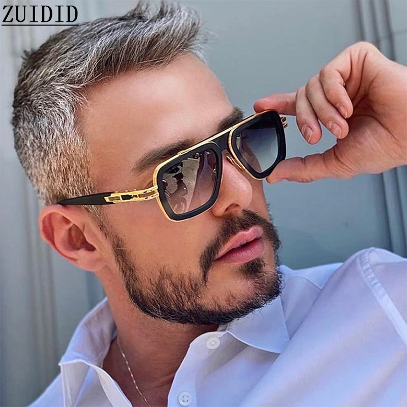 

Retro Trendy Sunglasses For Men Vintage Square Sunglasses Women Luxe Fashion Glasses Gafas De Sol Hombre Lunette Soleil Femme