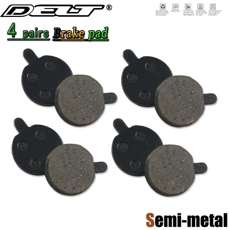 DELT 4 пары электрических скутеров велосипедных дисковых тормозных колодок для ZOOM