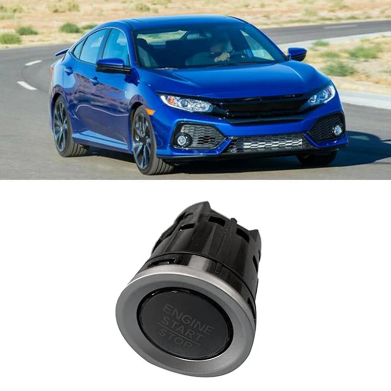 Кнопка зажигания автомобиля 35881-TBA-A01 для Honda Civic CR-V Accord Odyssey 2016-2023 кнопка Зажигания