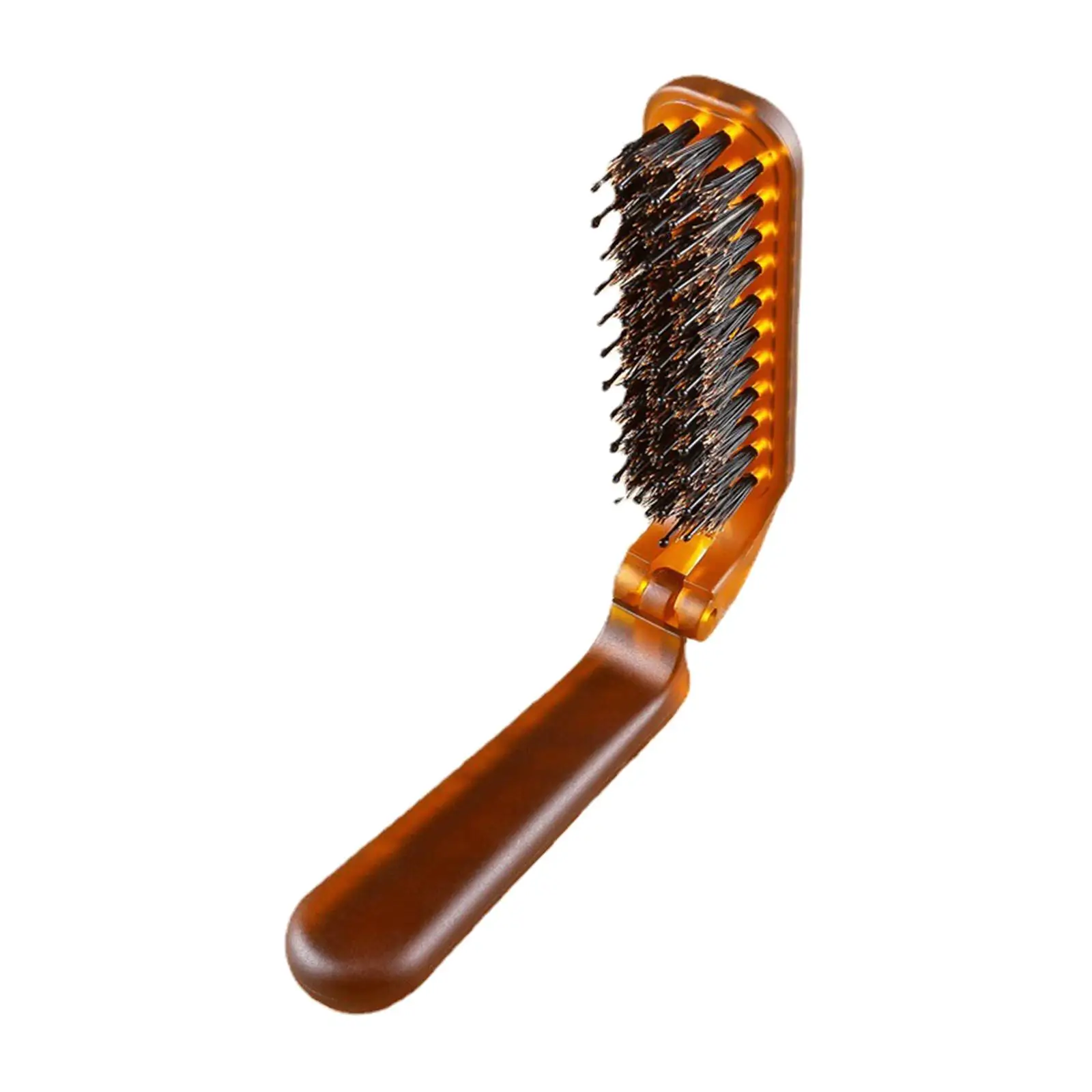 

Дорожная расческа для волос, складная компактная переносная Массажная щетка карманного размера, щетка для ухода и расчесывания для тренаже...