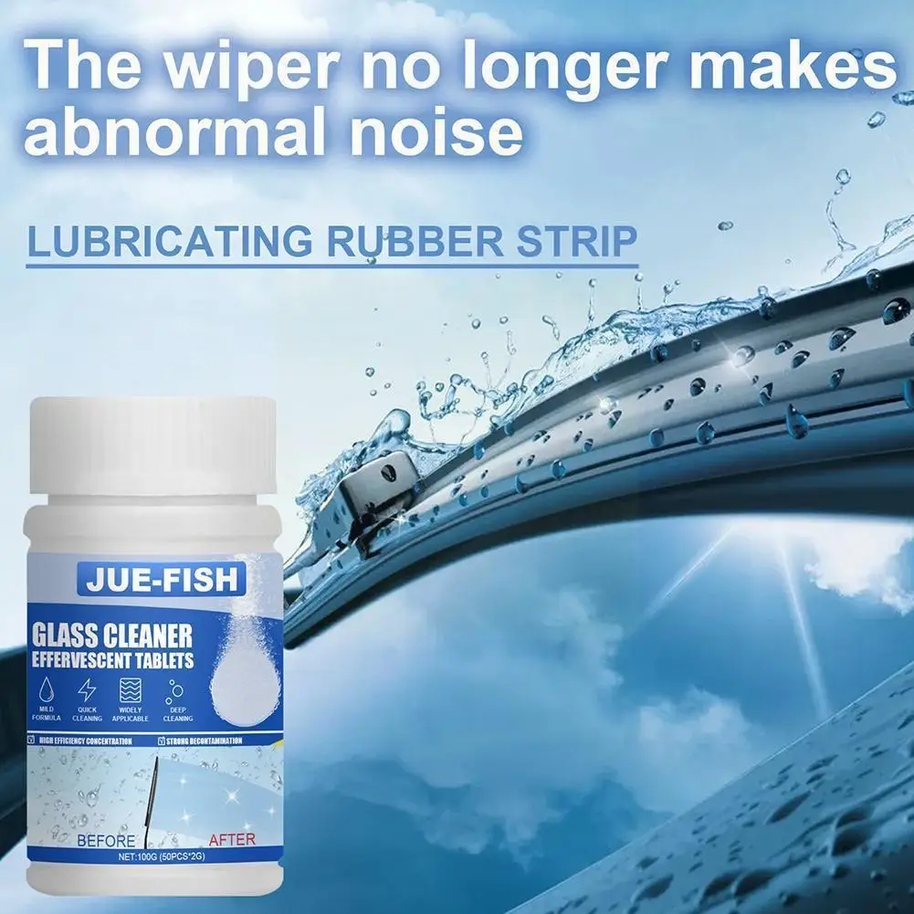 

Car Glass Cleaner Effervescent Tablet Descaling Agent Cleaner Window Car Car Of Wipers Efficient Wiper Cleaning L7A1