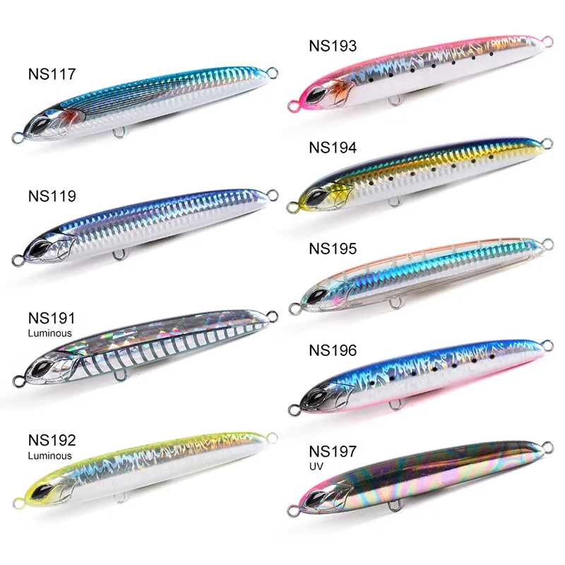 Рыболовная приманка NOEBY жесткая приманка-карандаш для морской рыбалки 115 мм/64 г 130