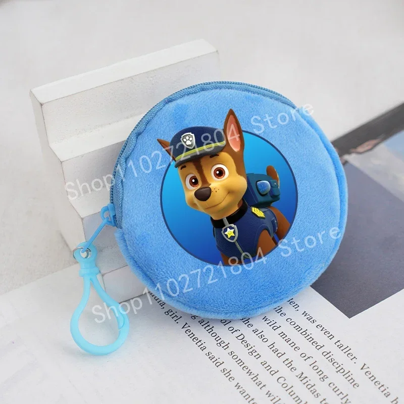 Кошелек для монет Щенячий патруль милый круглый кошелек с мультяшным принтом