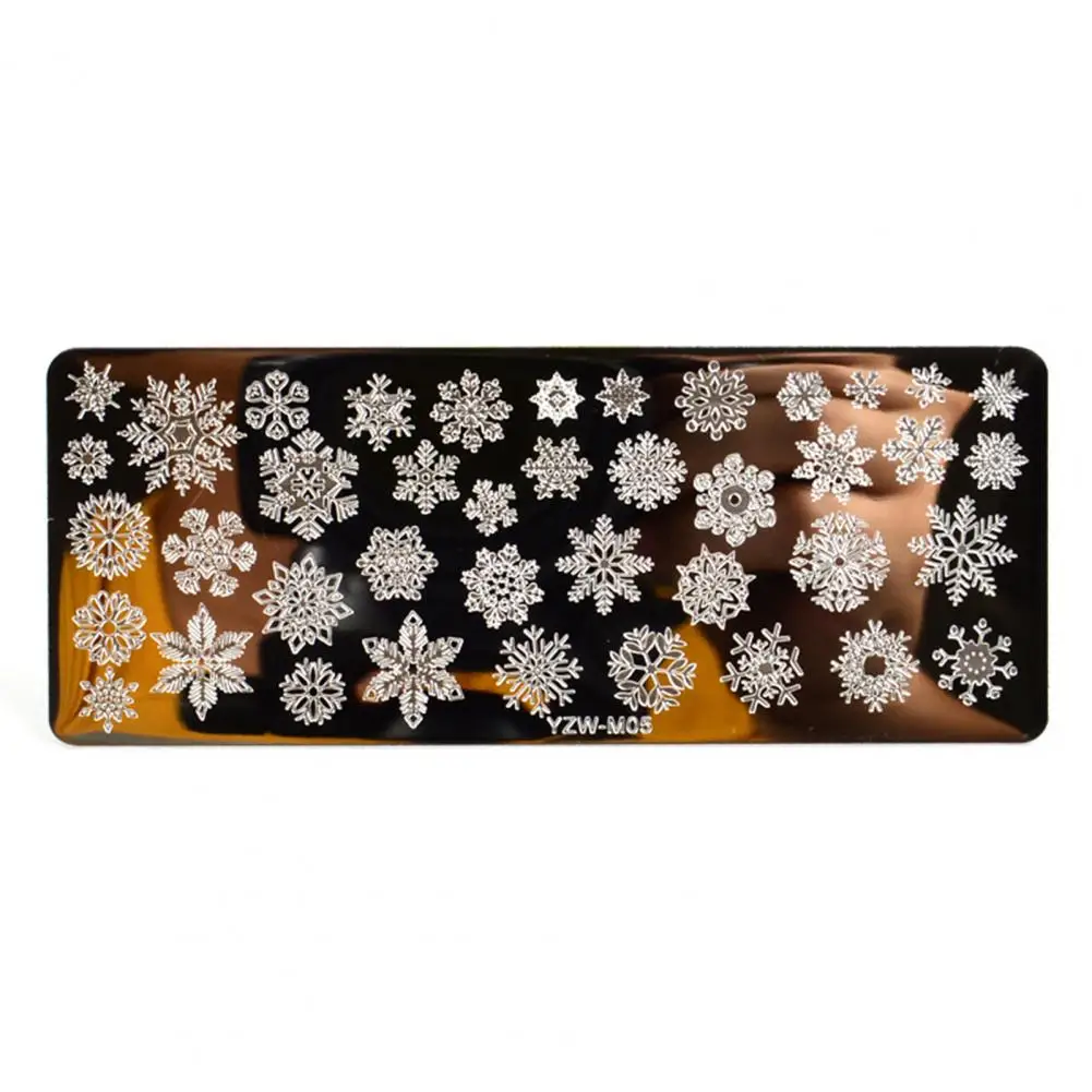 

Universal Printing Stencil Manicure Art Stamp Templates Nail Stamping Plate Solid Nail Art Making