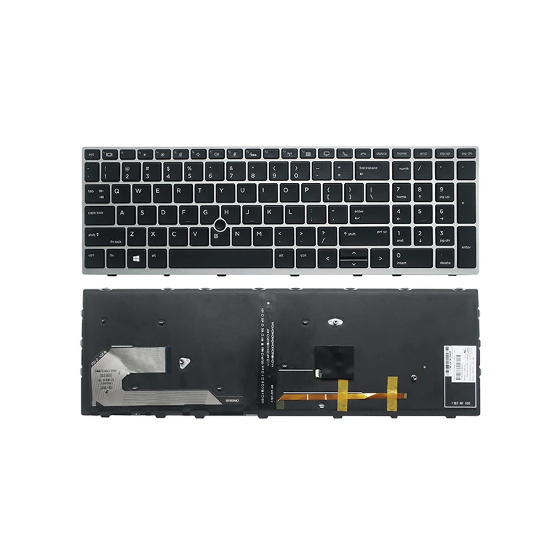 

NEW Laptop Keyboard For HP Elitebook 850 755 Zbook 15u G5 US With Backlit L29477-001