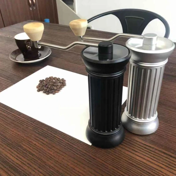 

CNC manual coffee grinder custom logo