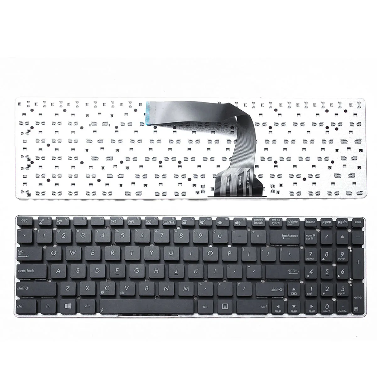 Siakoocty oem для ASUS K55V K55VD K55VJ K55VM K55VS K55XI Series Клавиатура черная |