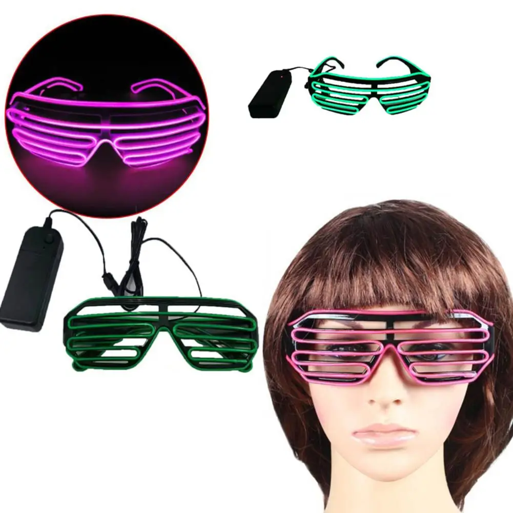 СВЕТОДИОДНЫЕ светящиеся очки, светящиеся неоновые очки с электропроводом, светодиодсветодиодный очки для вечеринки, DJ EL Rave, ночные солнцезащитные очки, декор для дня рождения, вечеринки, Хэллоуина, Рождества СВЕТОДИОДНЫЕ светящиеся очки, светящиеся неоновые очки с электропроводом, светодиодсветодиодный очки для вечеринки, DJ EL Rave, ночные солнцезащитные очки, декор для дня рождения, вечеринки, Хэллоуина, Рождества