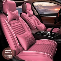 leather car seat covers for mazda 626 cx 30 cx 50 mx 30 millenia tribute hybrid five seats auto cushion with pillows