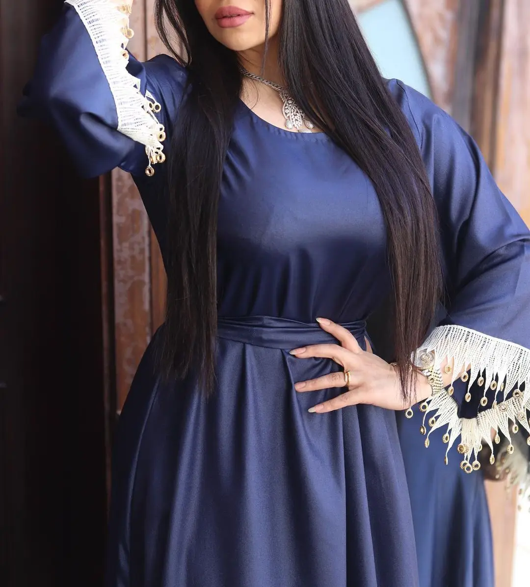 Muslim Fashion Women Dress Abayas Dubai Turkey Middle East Long Belt Female Islamic Clothing Vestidos Elegantes Para Mujer 2022