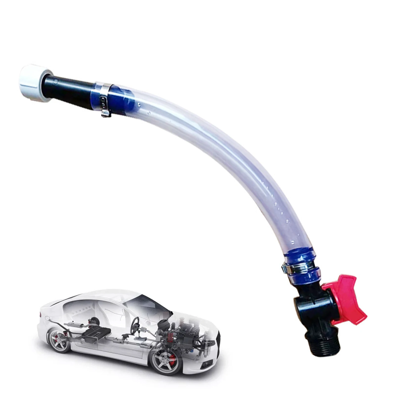 

Petrol Filler Pipe Hose Diesel Oil Petrol Tank Filler Hose Clear Petrol Can Hose For Racing Oil Container Tank For Jegs For LC2