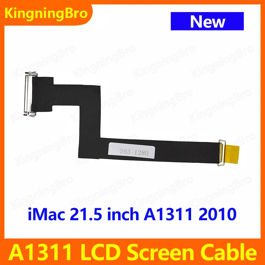 New For Apple iMac 21.5&quot A1311 LCD LED LVDS Display Screen Cable 593-1280 2010 EMC 2389 | Laptop Repair Components