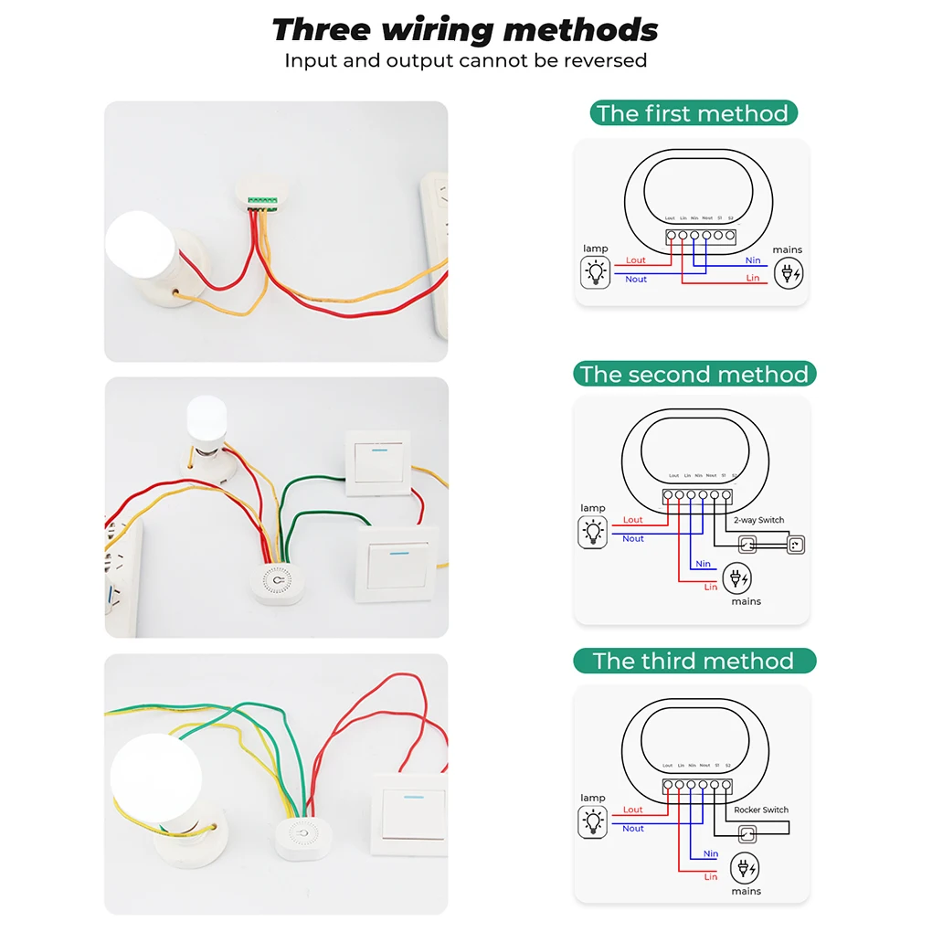 

Tuya Smart Light Switch WiFi Wall Dimmable Ceiling Lamp Relay Module Wireless Timer DIY Home Appliances Breaker Black
